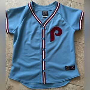Women’s Cooperstown Collection Majestic Phillies Mike Schmidt Jersey.
